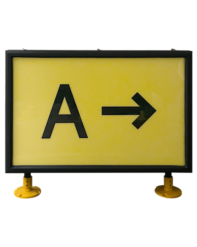 Illuminated Runway-Taxiway Guidance Sign