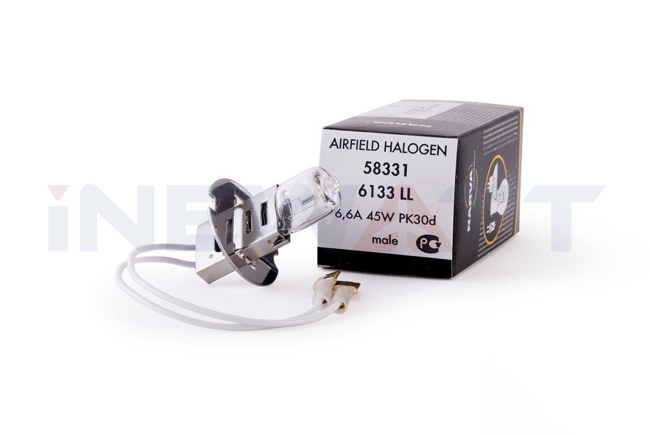 AIRFIELD HALOGEN LAMP NARVA 6133LL TUNGSTEN PK30D Base