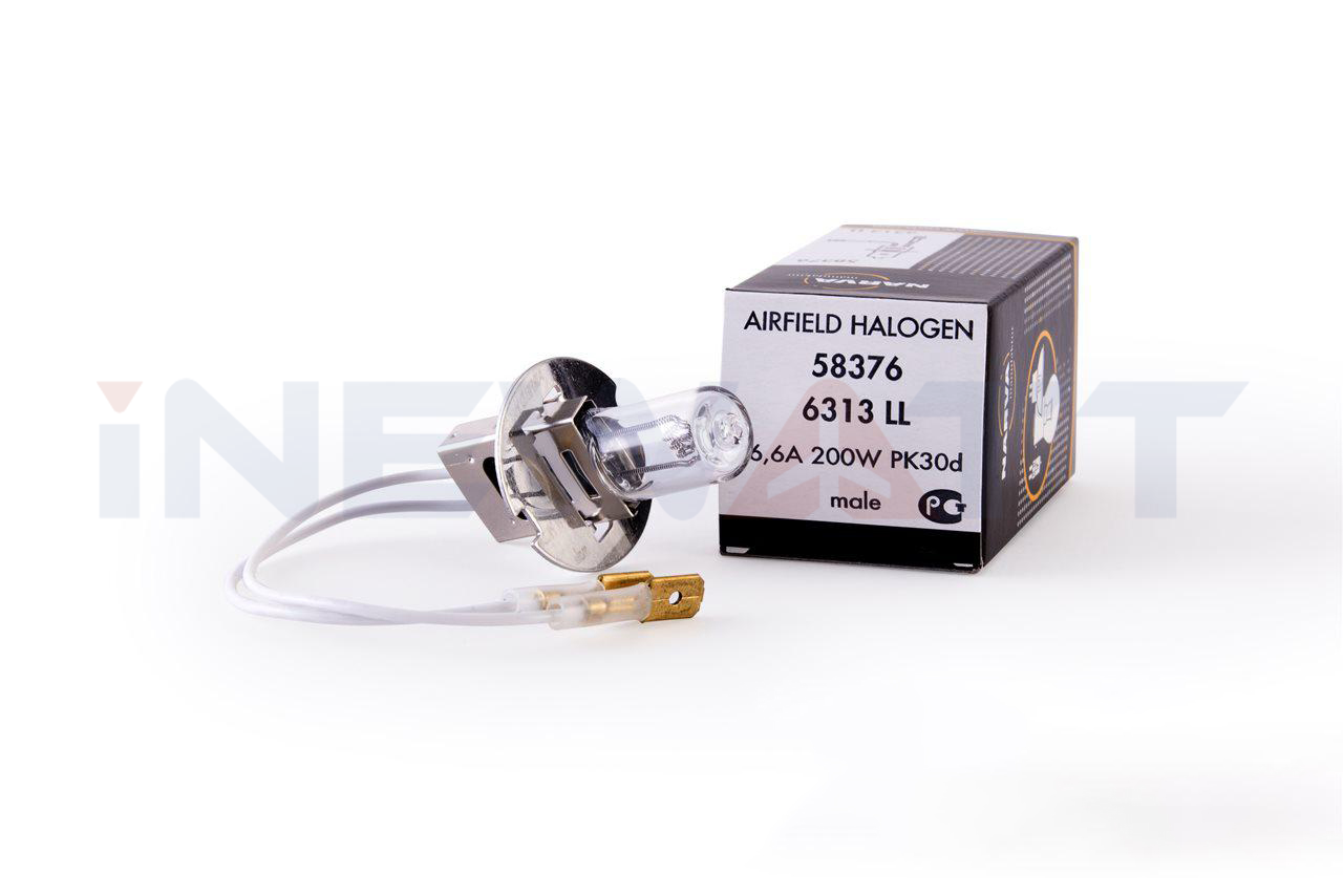 AIRFIELD HALOGEN LAMP NARVA 6313LL TUNGSTEN PK30D Base