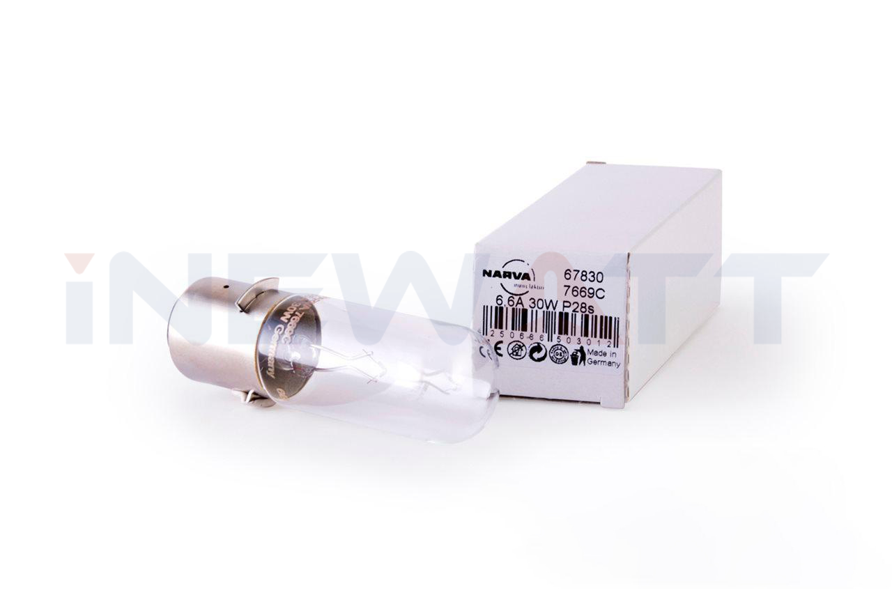 AIRFIELD HALOGEN LAMP NARVA 7669C TUNGSTEN CONVENTIONAL PREFOCUS